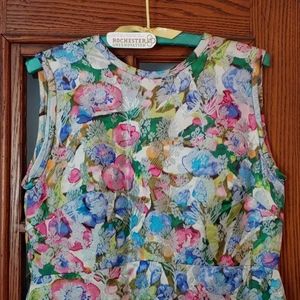 Vintage Gottlieb Armao NY Floorlength Floral Dress